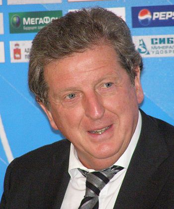 English: Roy Hodgson as a head coach of Fulham...